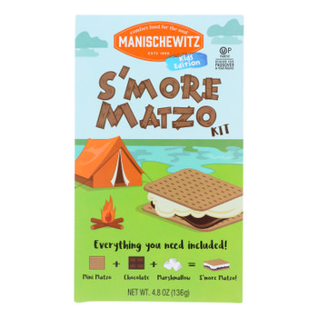 Manischewitz - Matzo Smores Kit - Case Of 12-4.8 Oz Manischewitz - Matzo Smores Kit - Case Of 12-4.8 Oz