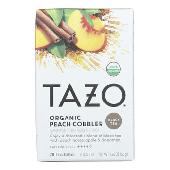 Tazo Tea - Tea Peach Cobbler - Case Of 6 - 20 Bag