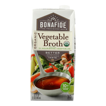 Bonafide Provisions - Broth Vegetable - Case Of 6-32 Oz