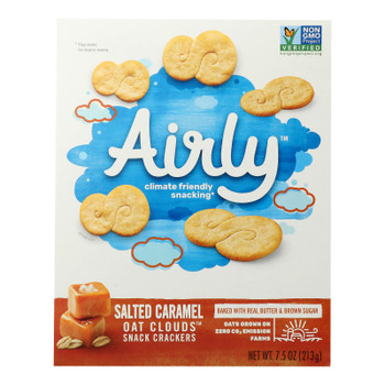 Airly - Crackers Salted Caramel - Case Of 6-7.5 Oz