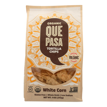 Que Pasa - Tortilla Chips White - Case Of 6-11 Oz Que Pasa - Tortilla Chips White - Case Of 6-11 Oz