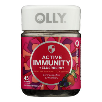 Olly - Supp Actv Immune Elderberry - 1 Each-45 Ct