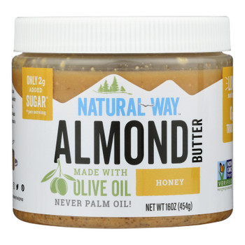 Natural Way - Almond Butter Honey - Case Of 6-16 Oz