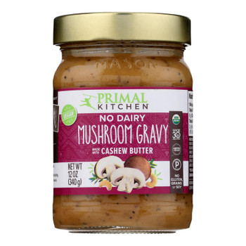Primal Kitchen - Gravy Mushroom Cashew Butter - Case Of 6-12 Oz