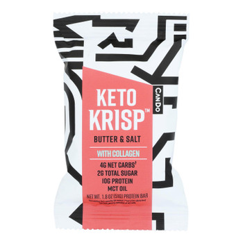 Keto Krisp - Bar Keto Butter Salt - Case Of 12-1.8 Oz