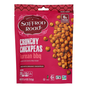 Saffron Road - Chickpea Korean Bbq - Case Of 6-5.4 Oz