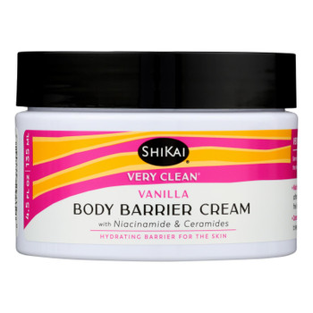 Shikai Products - Cream Barrier Vanilla - 1 Each-4.5 Fz