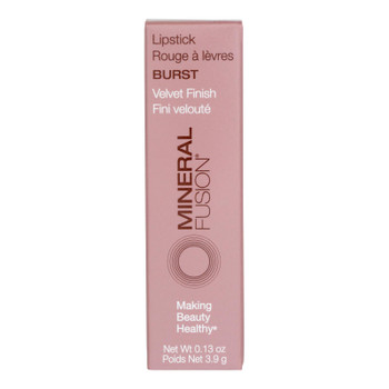 Mineral Fusion - Makeup Lipstick Burst - 1 Each-.137 Oz