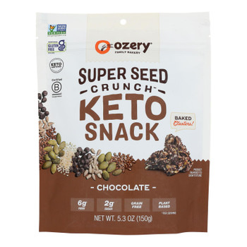 Ozery's Bakery - Spr Seed Crunch Chocolate - Case Of 6-5.3 Oz