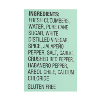 Suckerpunch - Pickle Spr 3 Pepper Fire - Case Of 6 - 24 Oz