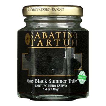 Sabatino Pronto Sabatino Tartufi, Whole Black Summer Truffle - Case Of 6 - 1.4 Oz