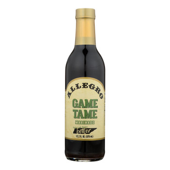 Allegro Marinade, Game Tame  - Case Of 6 - 12.7 Fz
