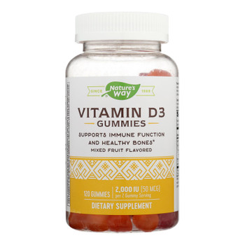 Nature's Way - Vitamin D3 50 Mcg Gummy - 1 Each-120 Ct