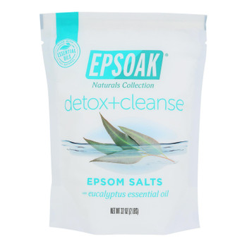 Epsoak - Epsom Salt Eeo Detox/cleanse - Case Of 6 - 2 Lb