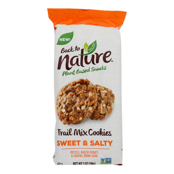 Back To Nature - Cookies Trlmx Sweet N Slty - Case Of 6-7 Oz