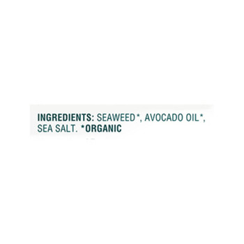 Gimme Seaweed Snacks - Sweed Slt/avo Snack - Case Of 8-6/.16 Oz