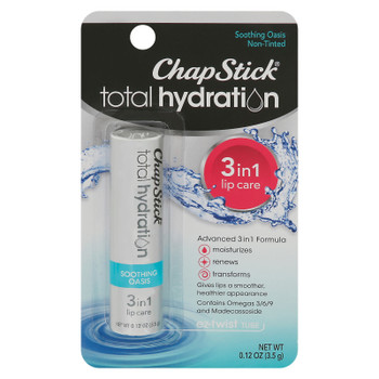 Chapstick - Lip Balm Ttl Hydrtn Sthng - 1 Each-.12 Oz