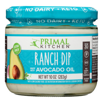 Primal Kitchen - Ranch Dip Avocado Oil - Case Of 6-10 Oz