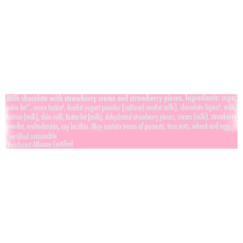 Ritter Sport - Bar Strawberries And Crme - Case Of 12-3.5 Oz
