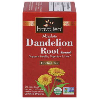 Bravo Teas&herbs - Tea Dandelion Root - 1 Each-20 Bag