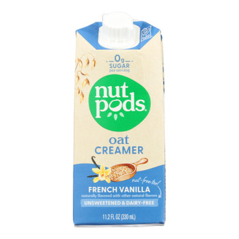 Nutpods - Nd Crmr Oat Unsw Vanilla - Case Of 12-11.2 Fz