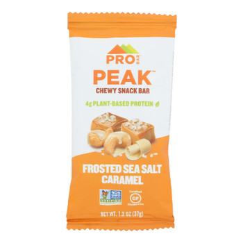 Probar - Peak Chew First Sea Salt Caramel - Case Of 12 - 1.3 Ounces