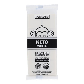 Evolved - Bar Cashew White Keto - Case Of 8-2.5 Oz