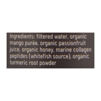 Purewild - Marine Collagen Mango Turmeric - Case Of 12-12 Fl Oz