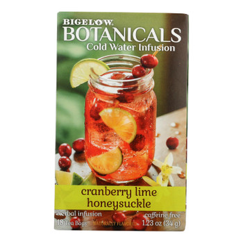 Bigelow Botanicals - Tea Cranberry Lime Hnysckl - Case Of 6-18 Bag