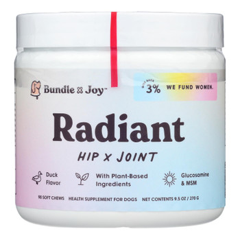 Bundle X Joy - Dog Supplement Radiant Hip/joint - 1 Each-90 Count