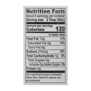 Chosen Foods - Drsg/mrnde Apple Cdr Vingrt - Case Of 6-8 Fz