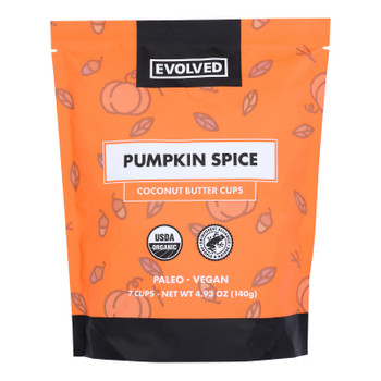 Evolved - Better Cups Coconut Pumpkin Spice - Case Of 6 - 4.93 Ounces