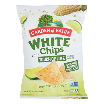 Garden Of Eatin' - Chips Wht Corn Lime - Case Of 12-10 Oz