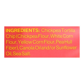 Hippeas - Tortilla Chip Chickpea Sea Salt - Case Of 12 - 5 Ounce
