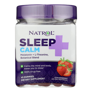 Natrol - Sleep+calm Gummy - 1 Each-60 Ct