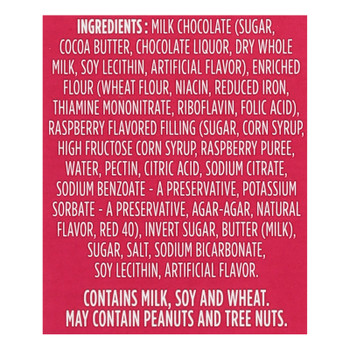 Celebration Cookies - Bttr Cookies Raspberry Truffle - Case Of 12-8.4 Oz