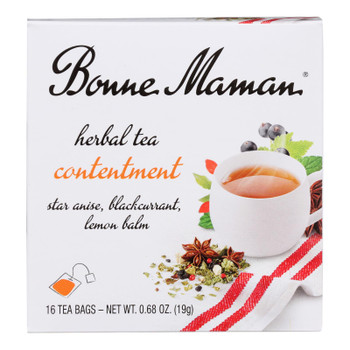 Bonne Maman - Tea Hrbl Contentment - Case Of 8-16 Bag