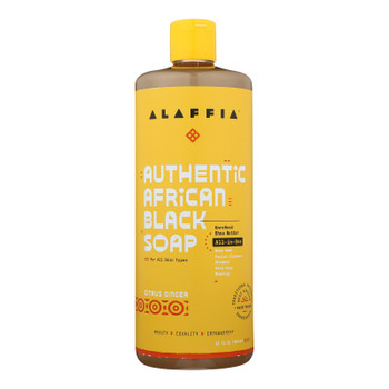 Alaffia - Soap Cit Ginger Afrcn Black - 1 Each-32 Fz