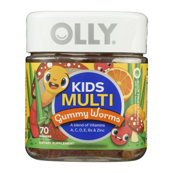 Olly - Kids Multivit Gmmy Worms - 1 Each-70 Ct