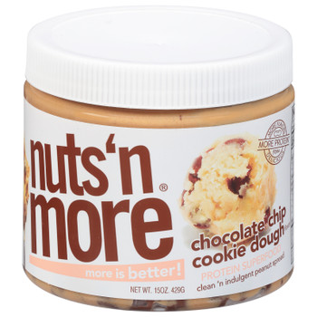 Nuts And More - Peanut Butter Spread Chocolate Chunky Dough - Case Of 6-15 Ounces