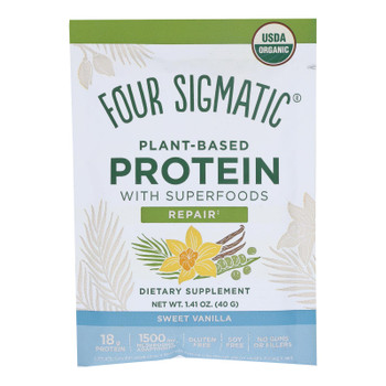 Four Sigmatic - Protein Plnt Bs Sweet Vnla - Case Of 10-1.41 Oz