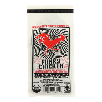 Red Rooster Coffee - Coffee Organic Funky Chicken - Case Of 6-12 Oz
