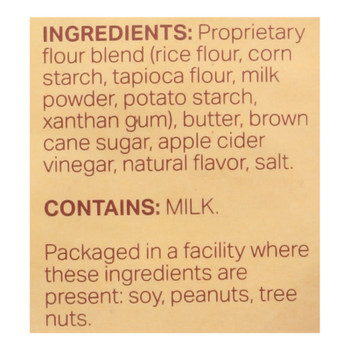 Mightylicious - Cookies Brown Butter Shortbread - Case Of 6-6.5 Ounces