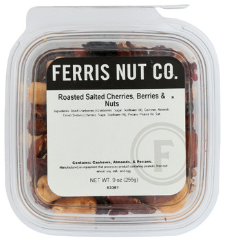 Ferris Eb Mix Fruit & Nuts Rstd Sltd - Case of 12 - 9.000 OZ