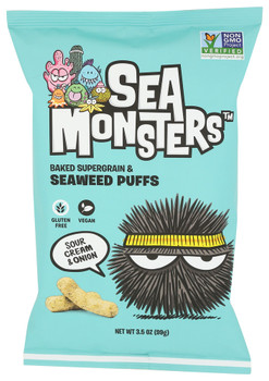 Sea Monsters Seaweed Puff Sr Crm Oni - Case of 8 - 3.500 OZ