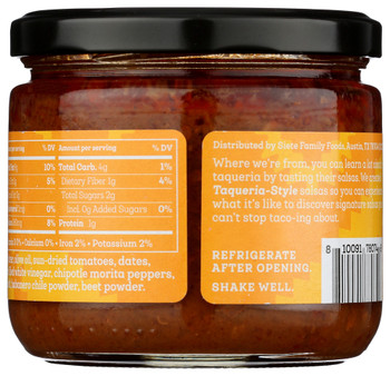 Siete Salsa Taqueria Soleada - Case of 6 - 10.50 OZ