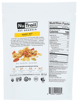 Nutrail Granola Keto Honey Nut - Case of 6 - 8.000 OZ