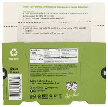 The Gfb Cereal Hot Frt Nut Seeds - Case of 6 - 2.100 OZ