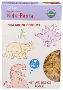 Alb Gold Pasta Kids Dinosaur Shps - Case of 12 - 10.60 OZ