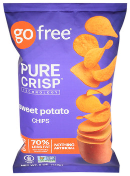 Go Free Chips Sweet Potato - Case of 6 - 5.000 OZ